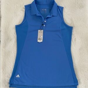 Adidas Women's Vibrant Blue Sleeveless Tank. Size S. NWT